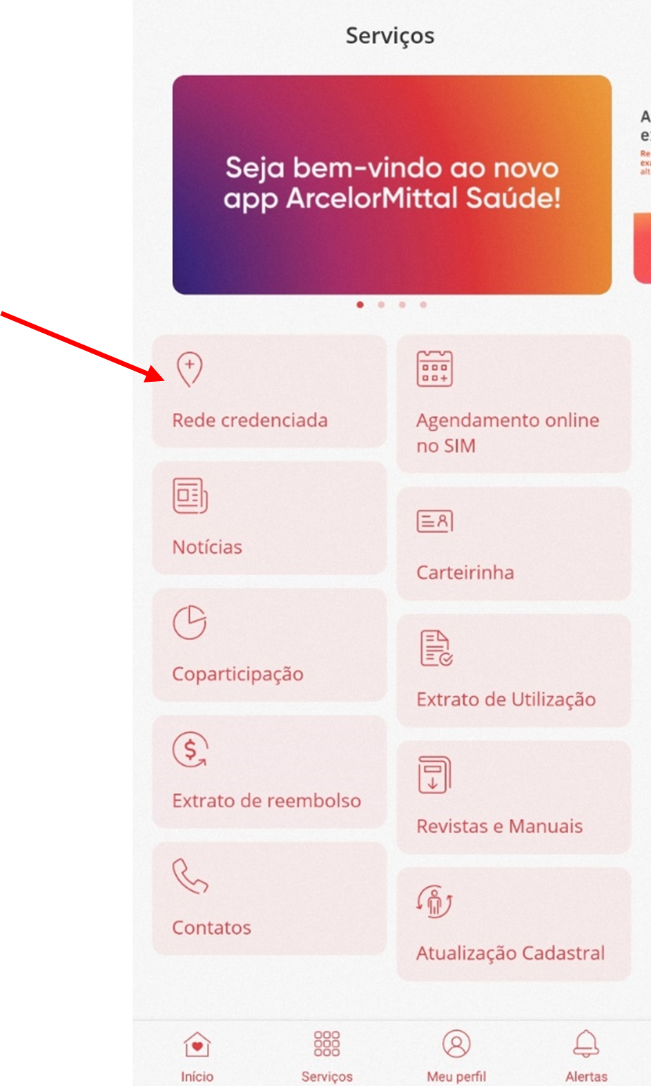 APP ArcelorMittal Saúde