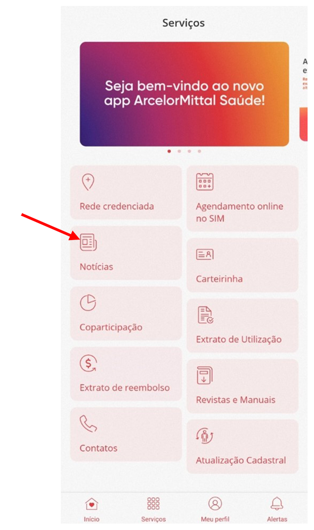 APP ArcelorMittal Saúde