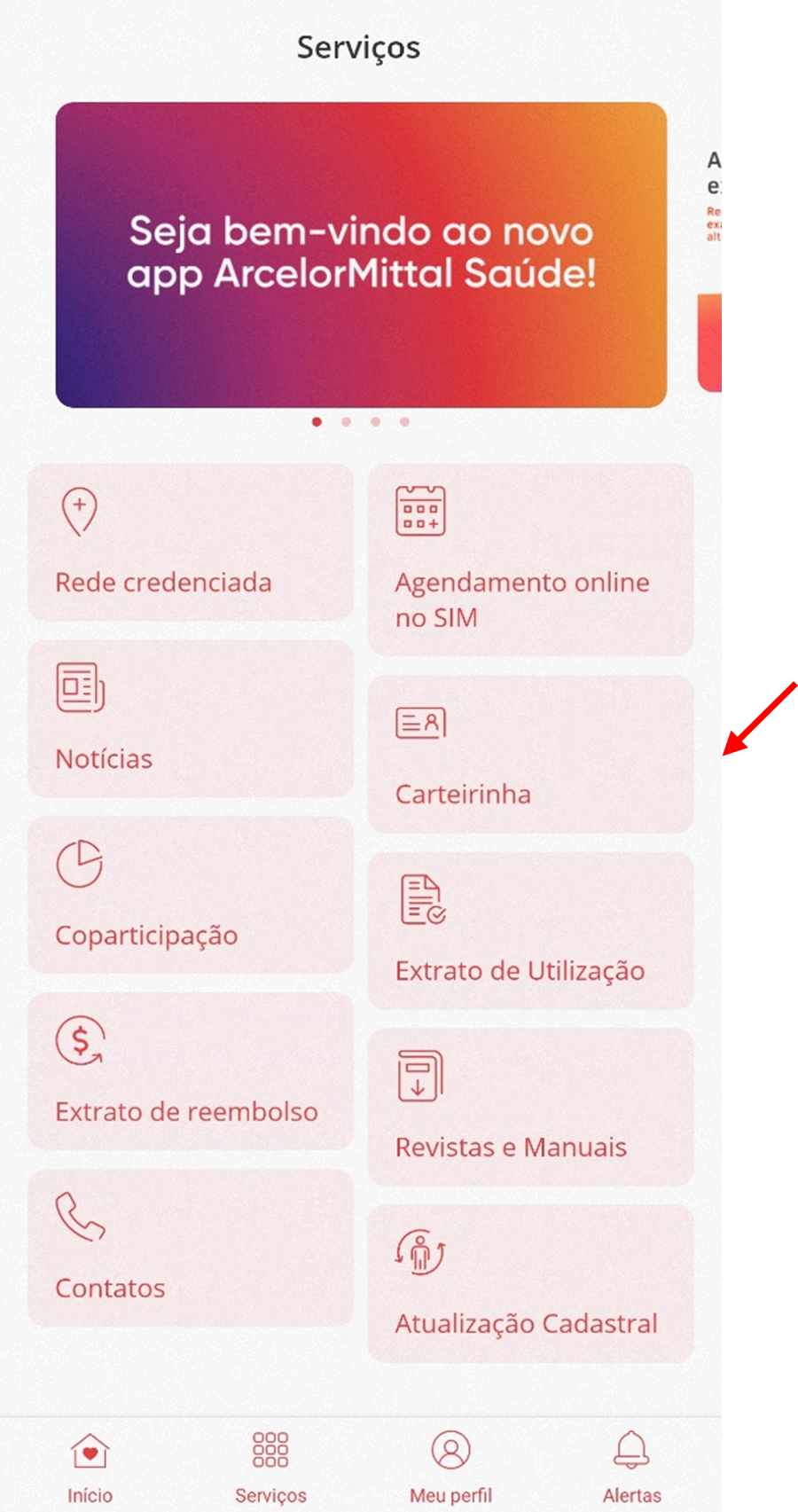 APP ArcelorMittal Saúde